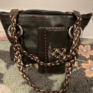 Brighton Brown Leather purse with wallet